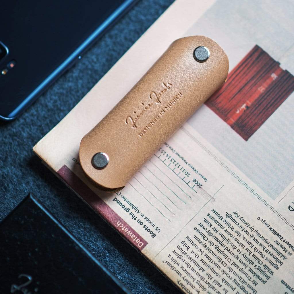 Jaimie Jacobs Schlüsseletui Leder Key Boy - Key Organizer Key Boy Smart Key Organizer Leather