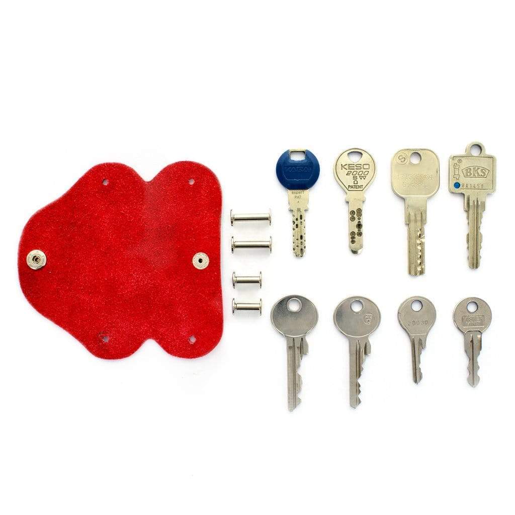 Jaimie Jacobs Schlüsseletui Leder Key Boy - Key Organizer Key Boy Smart Key Organizer Leather