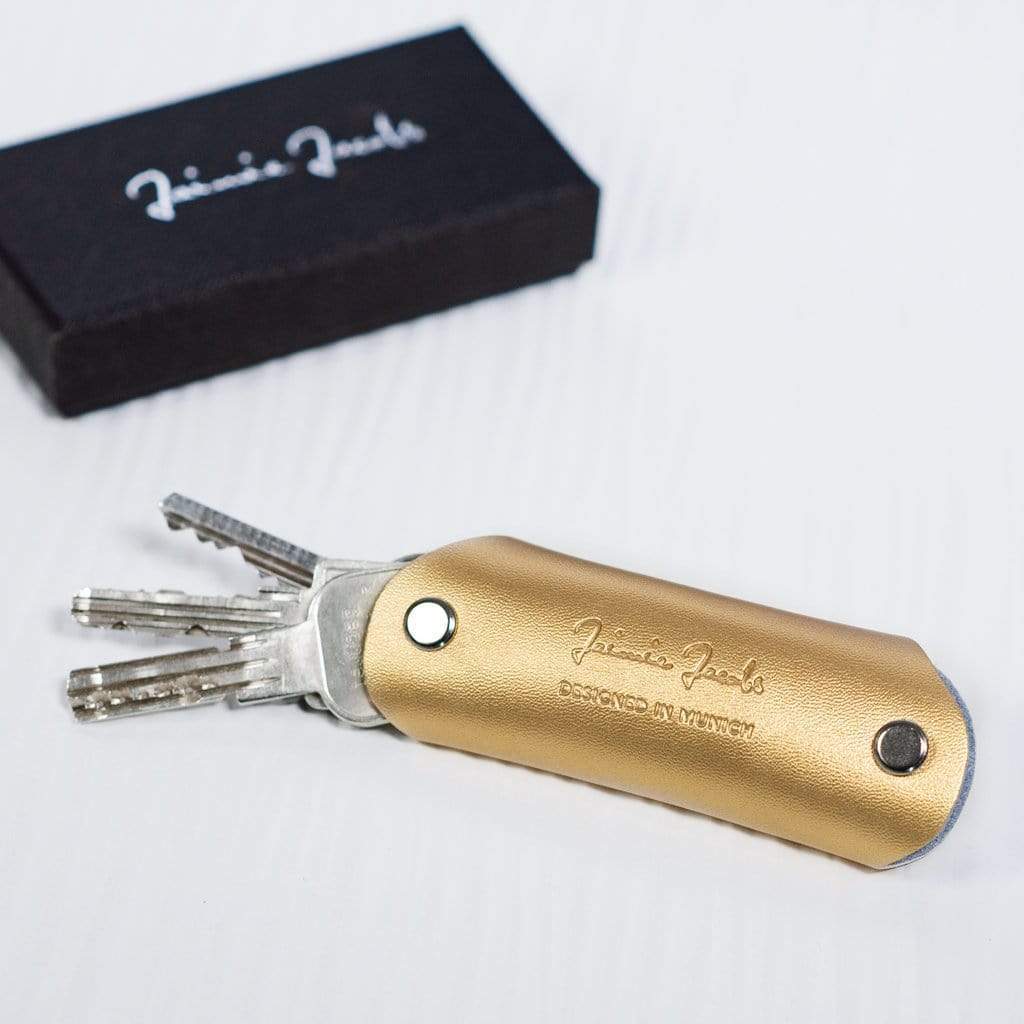 Jaimie Jacobs Schlüsseletui Leder Key Boy - Key Organizer Key Boy Smart Key Organizer Leather