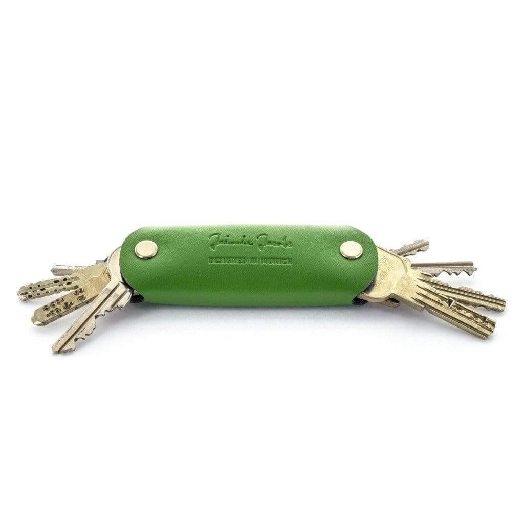 Jaimie Jacobs Schlüsseletui Leder Olive Key Boy - Key Organizer Key Boy Smart Key Organizer Leather