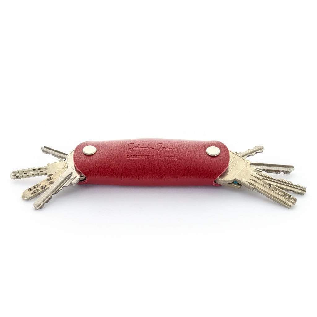 Jaimie Jacobs Schlüsseletui Leder Red Key Boy - Key Organizer Key Boy Smart Key Organizer Leather