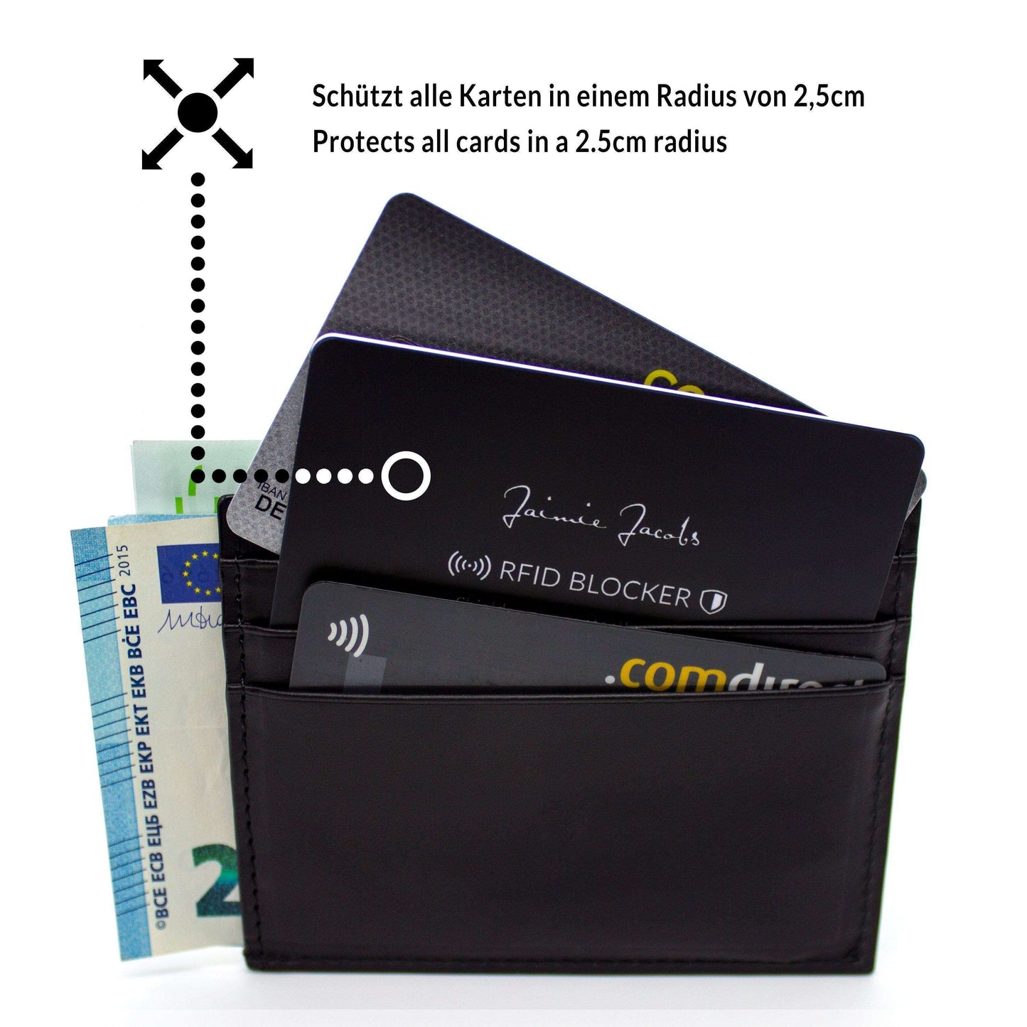 Jaimie Jacobs RFID protection card jamy jamie jami jakobs