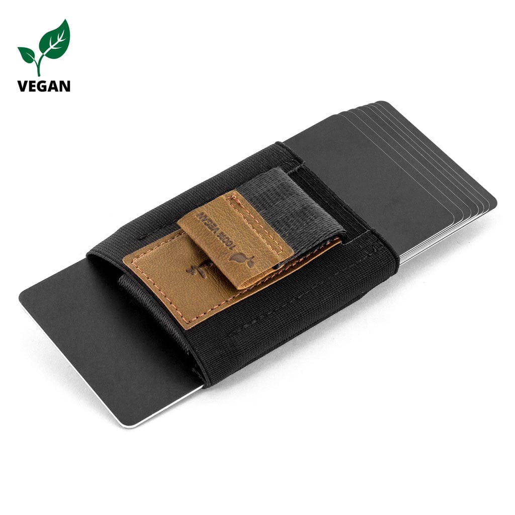 Jaimie Jacobs Geldbeutel Karten Portemonnaie Nano Boy Pocket Vegan with leather coin pocket Nano Boy Pocket Vegan wallet with leather coin pocket