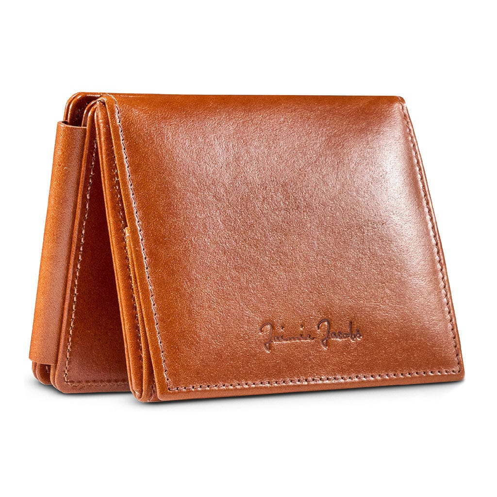 Jaimie Jacobs Geldbeutel Portemonnaie Dark Brown Flap Boy XL - Magic Wallet with Coin Pocket Flap Boy XL - Magic Wallet with Coin Pocket 