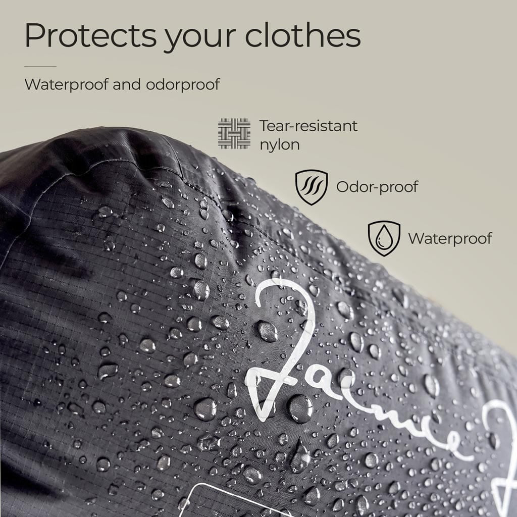 Jaimie Jacobs Vacuum Bag 2.0 - compatible with backpack Vacuum Bag for Travel Space-Saving & Backpack Compatible