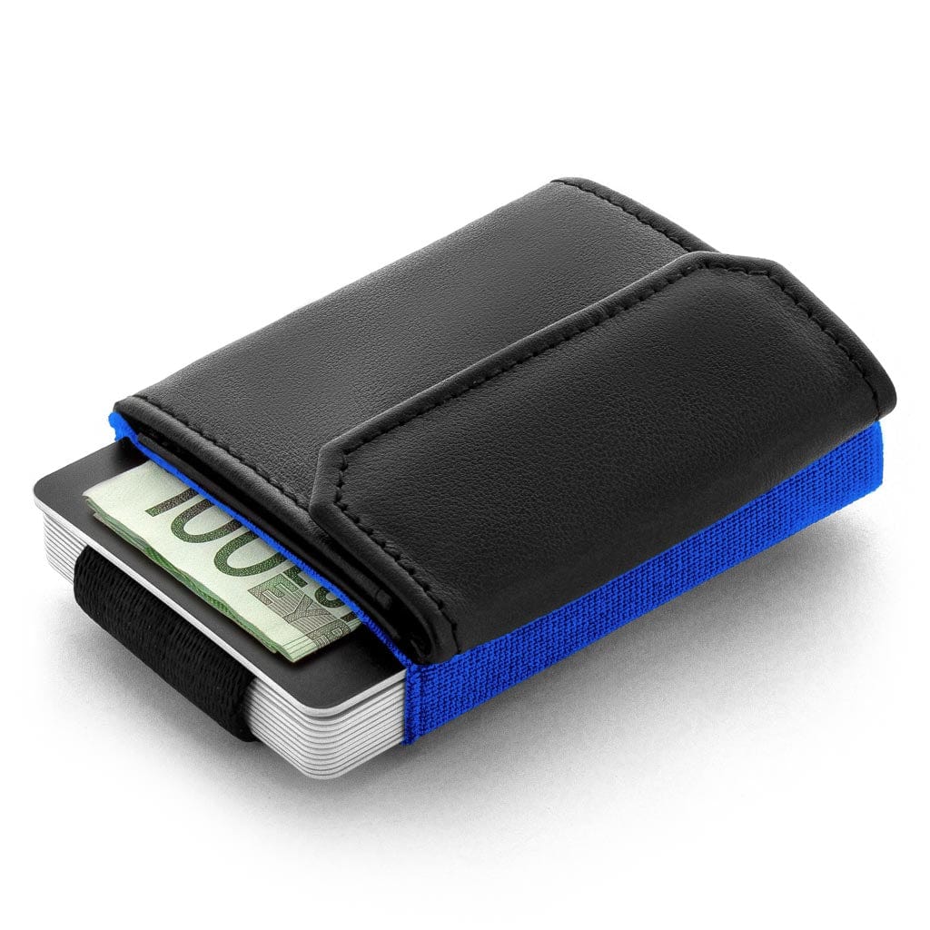 Jaimie Jacobs Geldbeutel Karten Portemonnaie Blue Nano Boy Pocket Hertha BSC Edition - slim wallet with leather coin pocket Nano Boy Pocket Hertha BSC slim wallet
