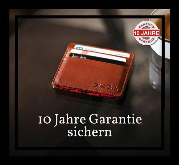 10 Jahre Garantie Jaimie Jacobs Geldbörsen