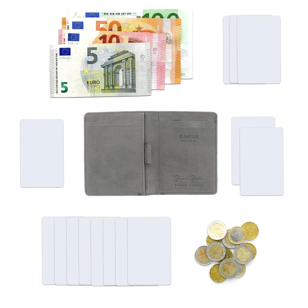 Slimstar con bolsillo grande para monedas