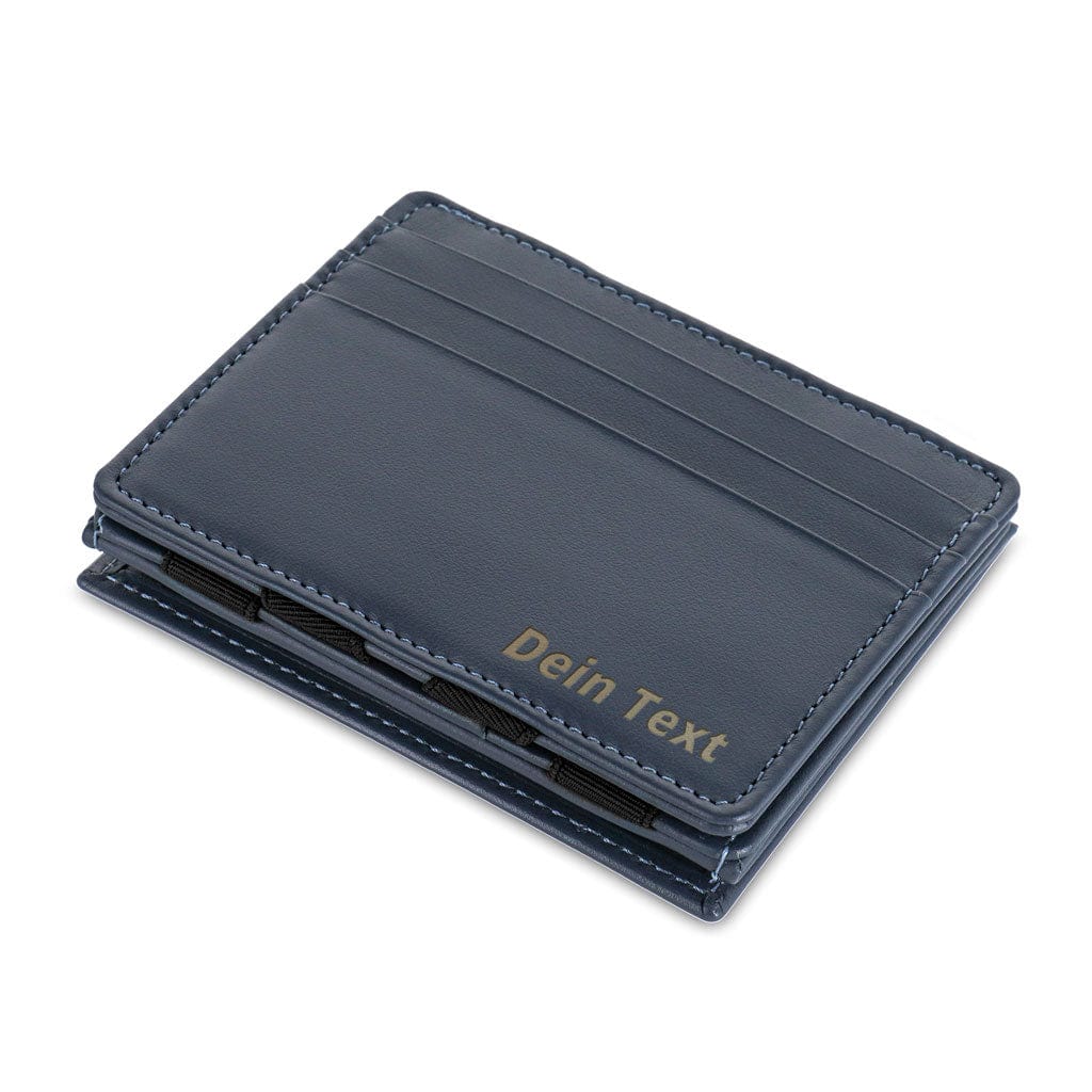 Jaimie Jacobs Geldbeutel Blue with Red Flap Boy Magic Wallet with Coin Pocket Eco-Leather jamy jamie jami jakobs