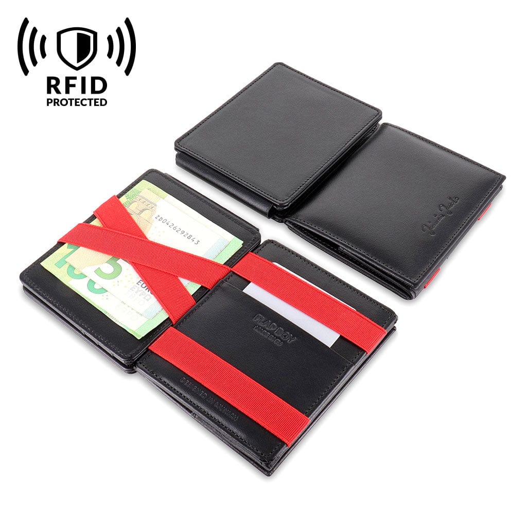 Jaimie Jacobs Geldbeutel Portemonnaie Flap Boy XL - Magic Wallet with Coin Pocket Flap Boy XL - Magic Wallet with Coin Pocket 