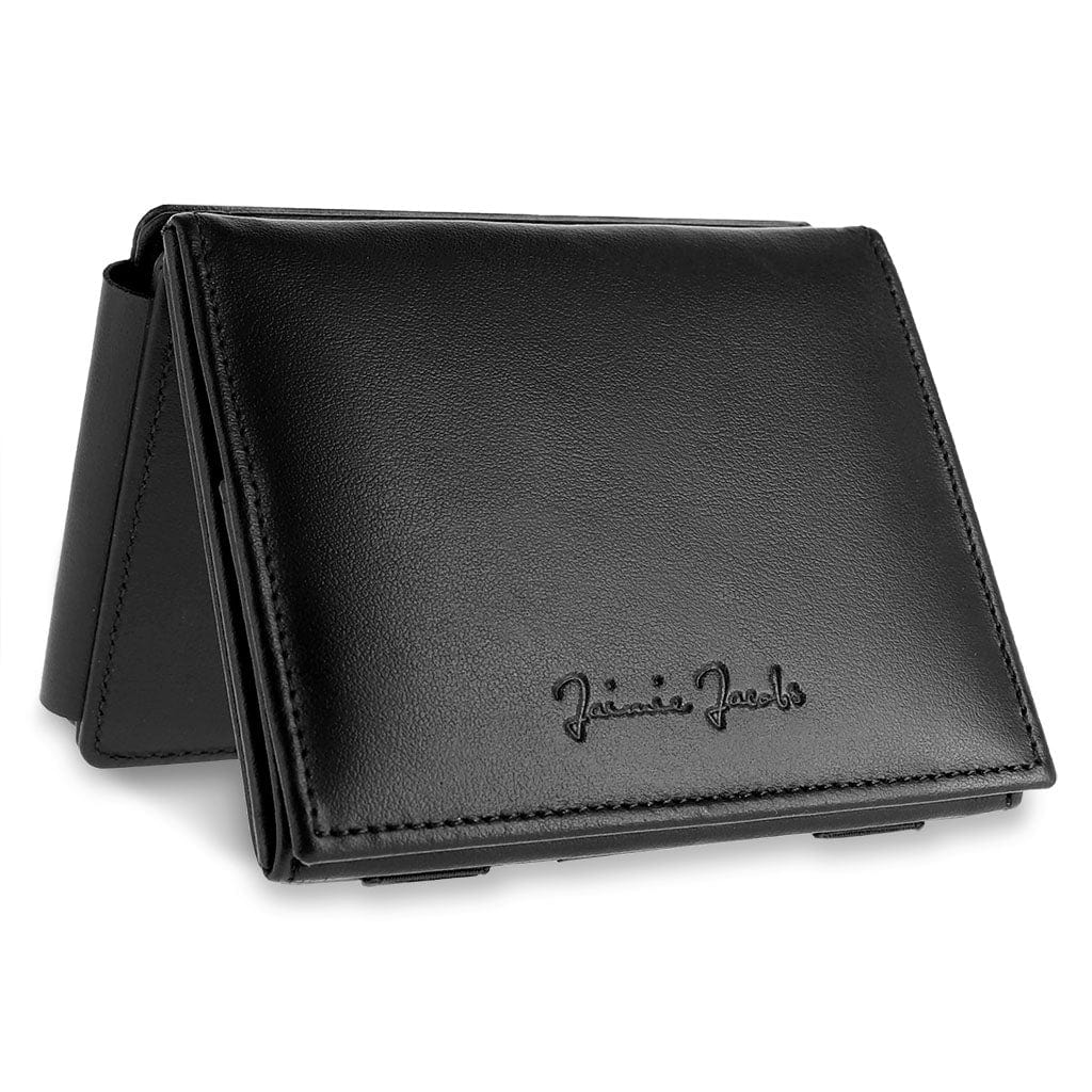 Jaimie Jacobs Geldbeutel Portemonnaie Black Flap Boy XL - Magic Wallet with Coin Pocket Flap Boy XL - Magic Wallet with Coin Pocket 