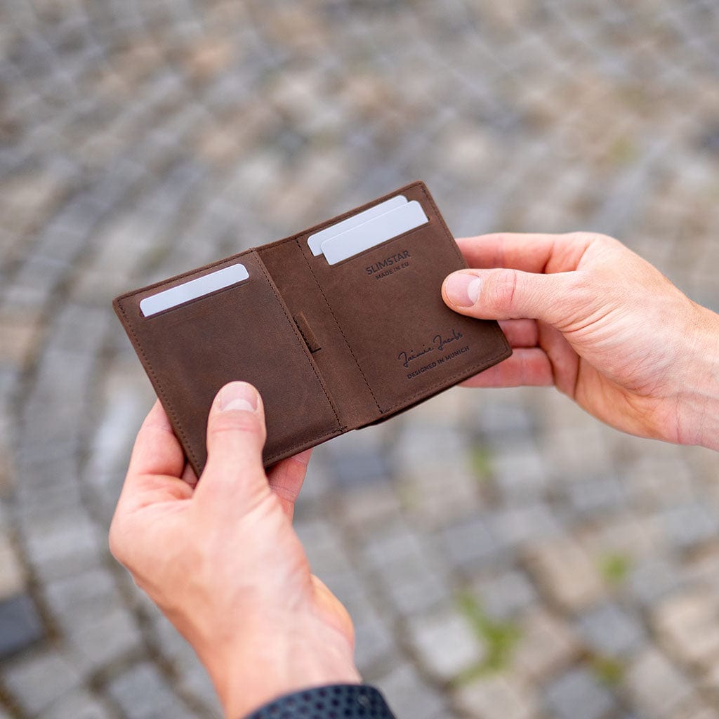 Jaimie Jacobs Geldbeutel Portemonnaie Slimstar - slim wallet with large coin pocket Slimstar slim wallet with big coin pocket