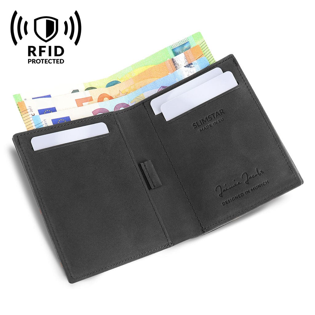 Jaimie Jacobs Geldbeutel Portemonnaie Slimstar - slim wallet with large coin pocket Slimstar slim wallet with big coin pocket