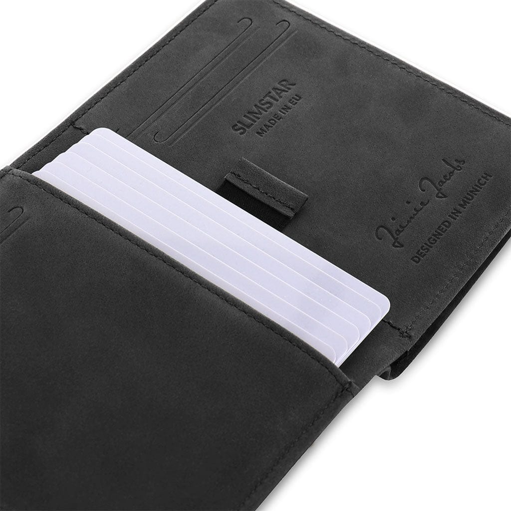 Jaimie Jacobs Geldbeutel Portemonnaie Slimstar - slim wallet with large coin pocket Slimstar slim wallet with big coin pocket