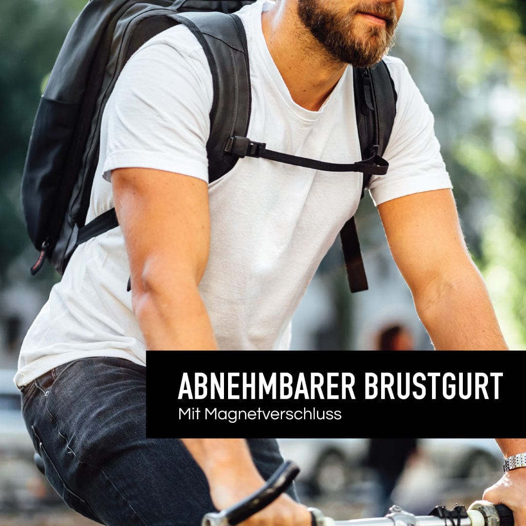 Jaimie Jacobs Rucksack Backpack Smart Backpack with notebook compartment