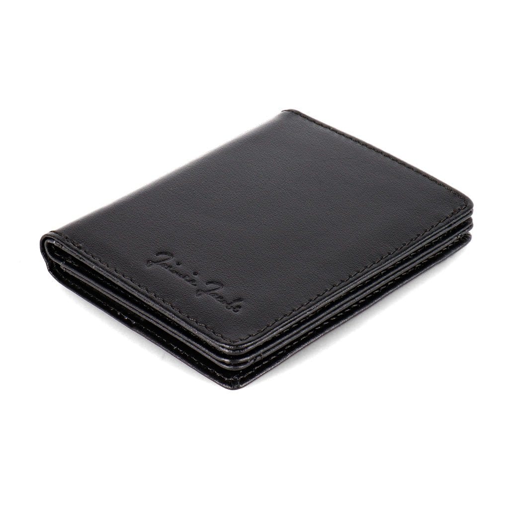 Jaimie Jacobs Geldbeutel Portemonnaie Black Slimstar - slim wallet with large coin pocket Slimstar slim wallet with big coin pocket