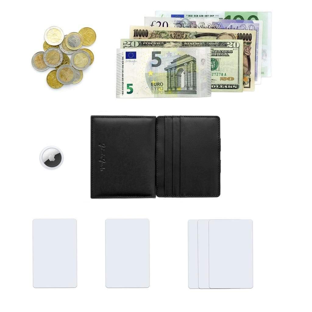 Portefeuille Airtag Minimaliste Pour Homme Avec Support De Monnaie,  Portefeuille Trifold En Cuir Pu Monocolor Et Multifonctionnel Avec Fente  Pour Carte, Fenêtre D'identification, Technologie Rfid Et Porte-cartes  Cadeaux Pour Petit Ami, Père