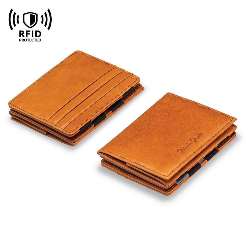 Jaimie Jacobs Geldbeutel Portemonnaie Flap Boy - Magic Wallet with Coin Pocket Flap Boy Magic Wallet with Coin Pocket Genuine Leather
