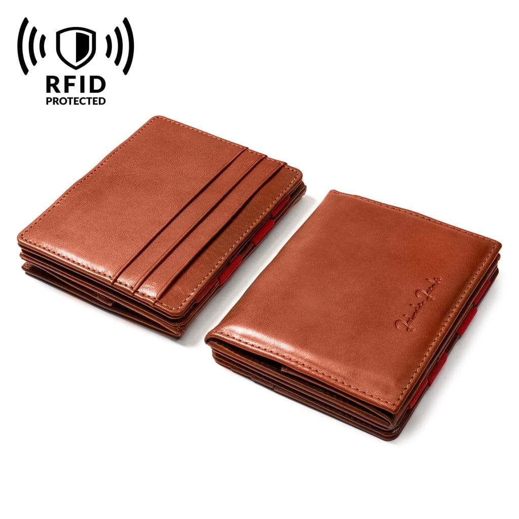 Jaimie Jacobs Geldbeutel Portemonnaie Flap Boy - Magic Wallet with Coin Pocket Flap Boy Magic Wallet with Coin Pocket Genuine Leather