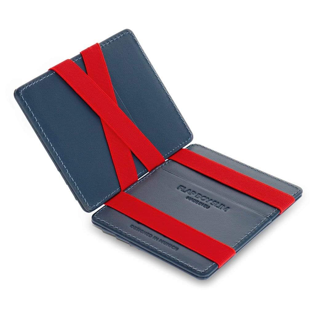 Jaimie Jacobs Geldbeutel Flap Boy Slim - Magic Wallet without Coin Pocket Eco-Leather jamy jamie jami jakobs