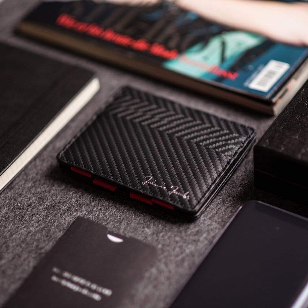 Jaimie Jacobs Geldbeutel Portemonnaie Flap Boy Slim - Magic Wallet without Coin Pocket Flap Boy Slim Magic Wallet without coin pocket