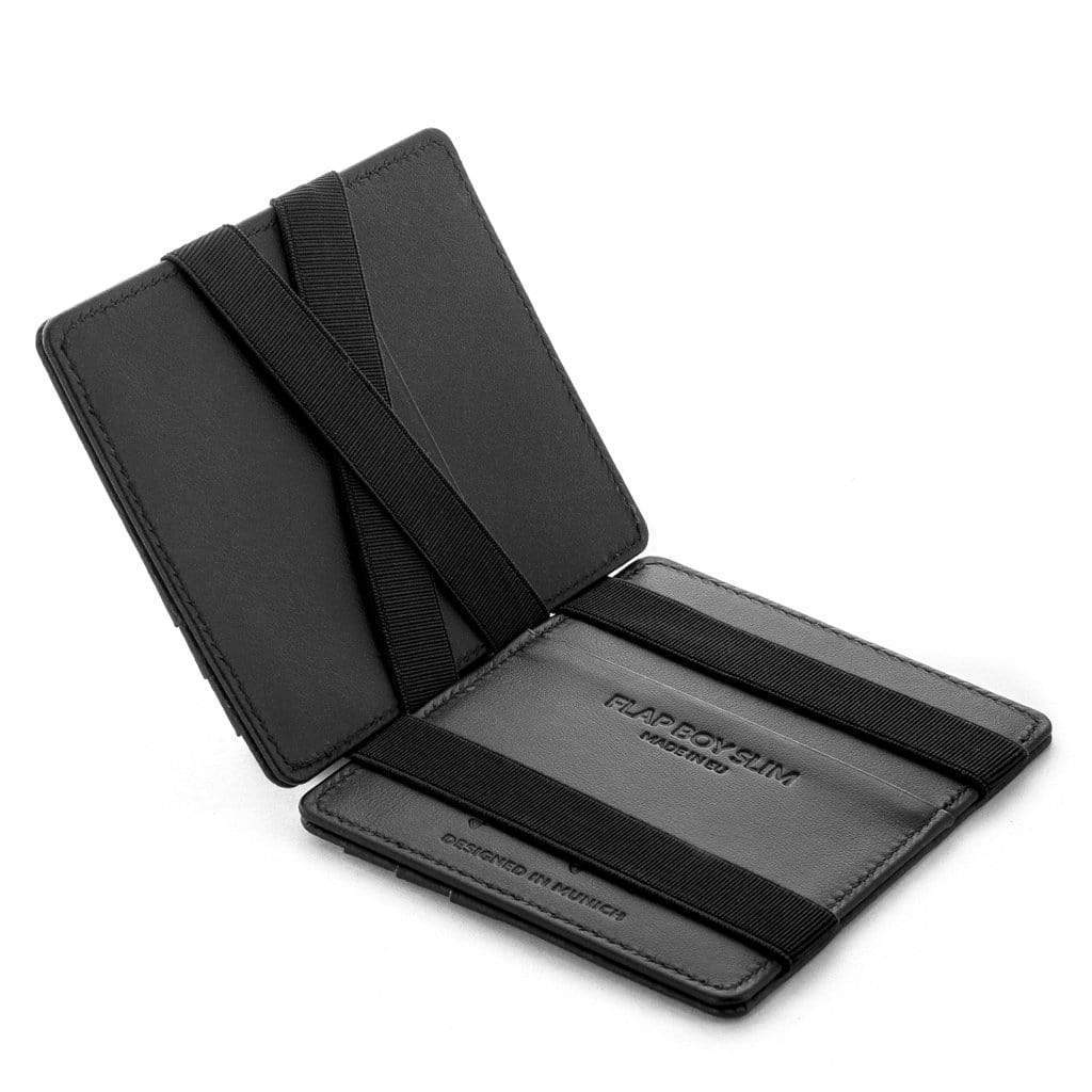 Jaimie Jacobs Geldbeutel Portemonnaie Flap Boy Slim - Magic Wallet without Coin Pocket Flap Boy Slim Magic Wallet without coin pocket