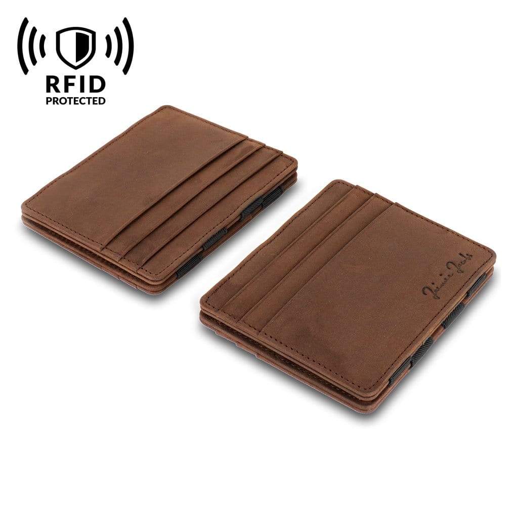 Jaimie Jacobs Geldbeutel Portemonnaie Flap Boy Slim - Magic Wallet without Coin Pocket Flap Boy Slim Magic Wallet without coin pocket