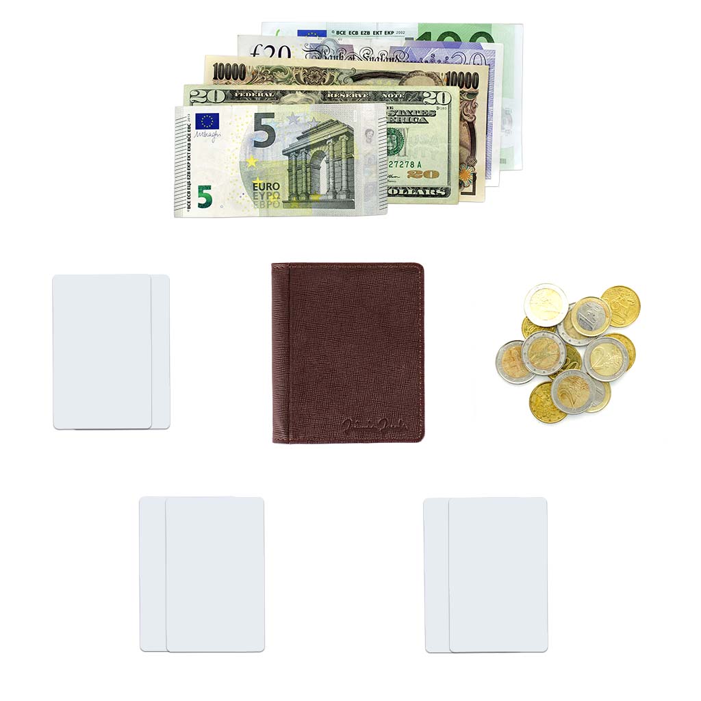 Jaimie Jacobs Geldbeutel Portemonnaie Flapstar Magic Wallet with coin pocket Flapstar with Coin Pocket Magic Wallet Leather