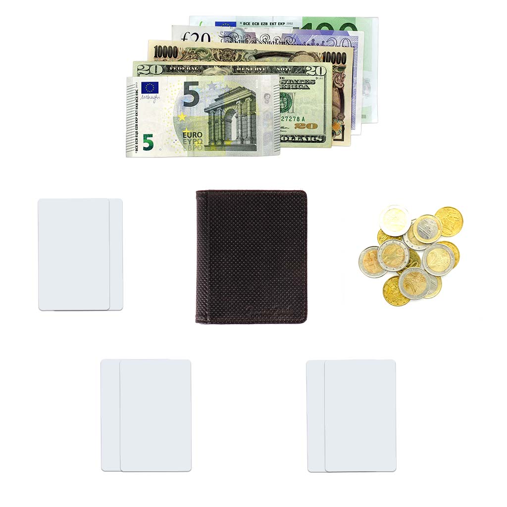 Jaimie Jacobs Geldbeutel Portemonnaie Flapstar Magic Wallet with coin pocket Flapstar with Coin Pocket Magic Wallet Leather