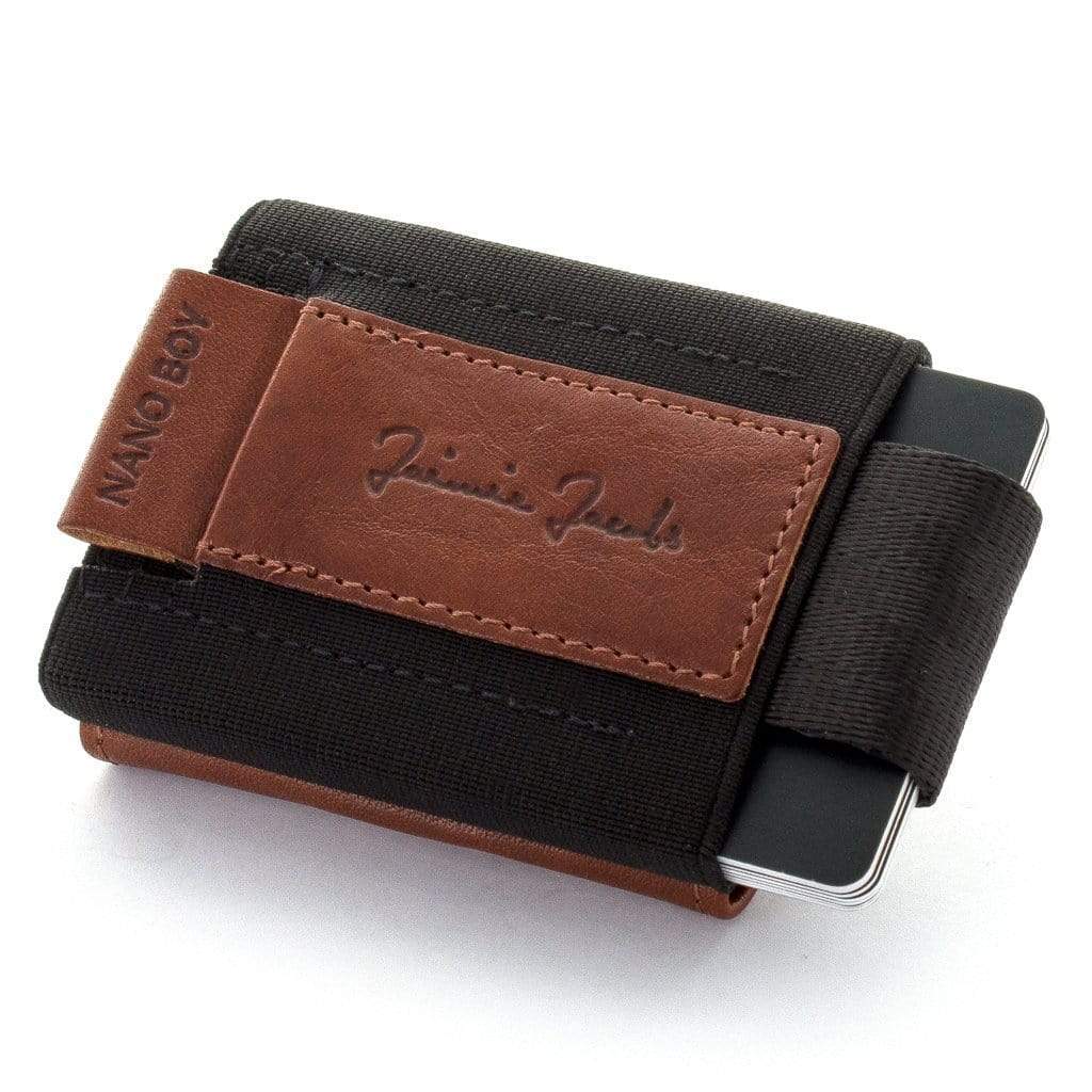 Jaimie Jacobs Geldbeutel Karten Portemonnaie Nano Boy Pocket with leather coin pocket Nano Boy Pocket wallet with leather coin pocket