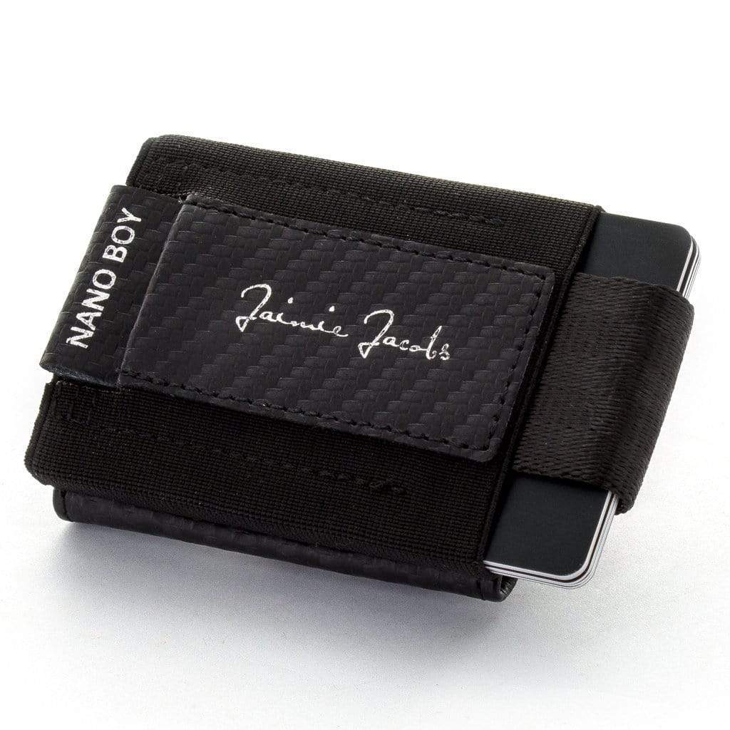 Jaimie Jacobs Geldbeutel Karten Portemonnaie Nano Boy Pocket with leather coin pocket Nano Boy Pocket wallet with leather coin pocket