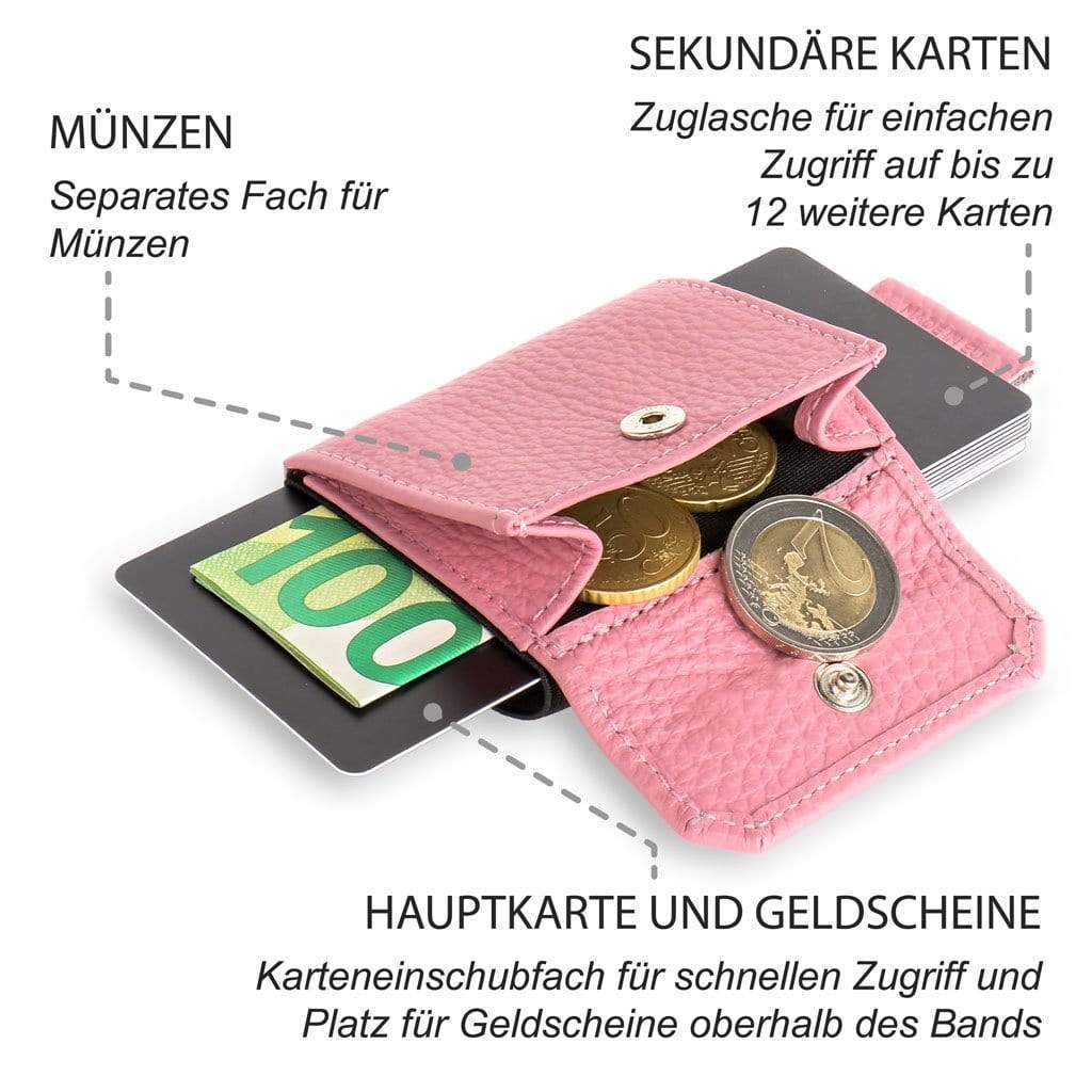 Jaimie Jacobs Geldbeutel Nano Boy Pocket with leather coin pocket Ladies Edition jamy jamie jami jakobs