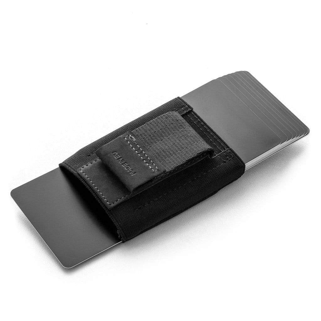 Jaimie Jacobs Geldbeutel Karten Portemonnaie Nano Boy with small elastic coin pocket Nano Boy mini wallet for men and women