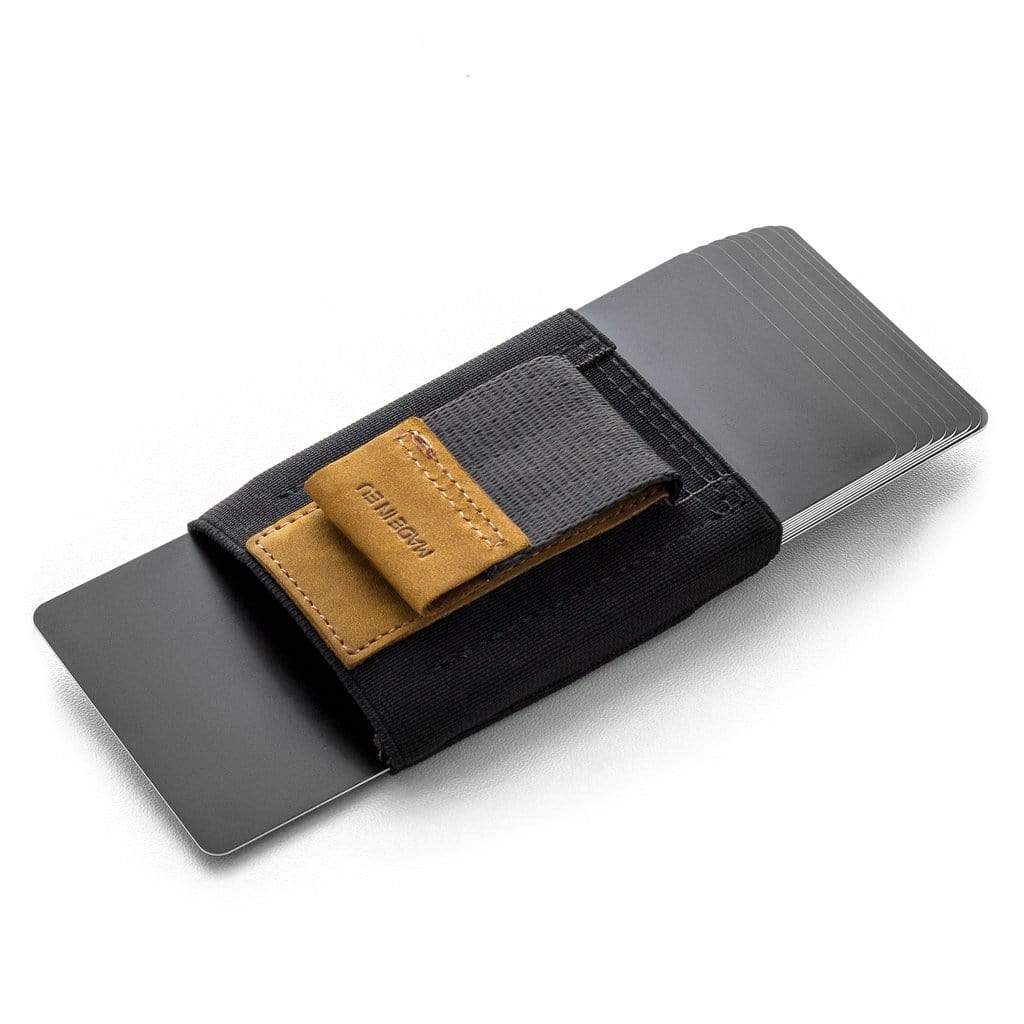 Jaimie Jacobs Geldbeutel Karten Portemonnaie Nano Boy with small elastic coin pocket Nano Boy mini wallet for men and women