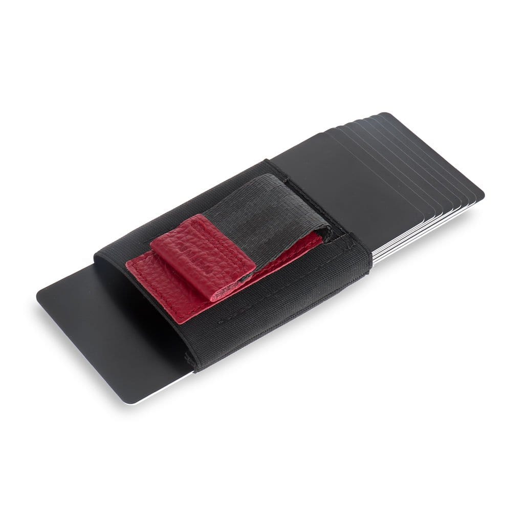 Jaimie Jacobs Geldbeutel Karten Portemonnaie Nano Boy with small elastic coin pocket Ladies Edition Nano Boy mini wallet ladies edition