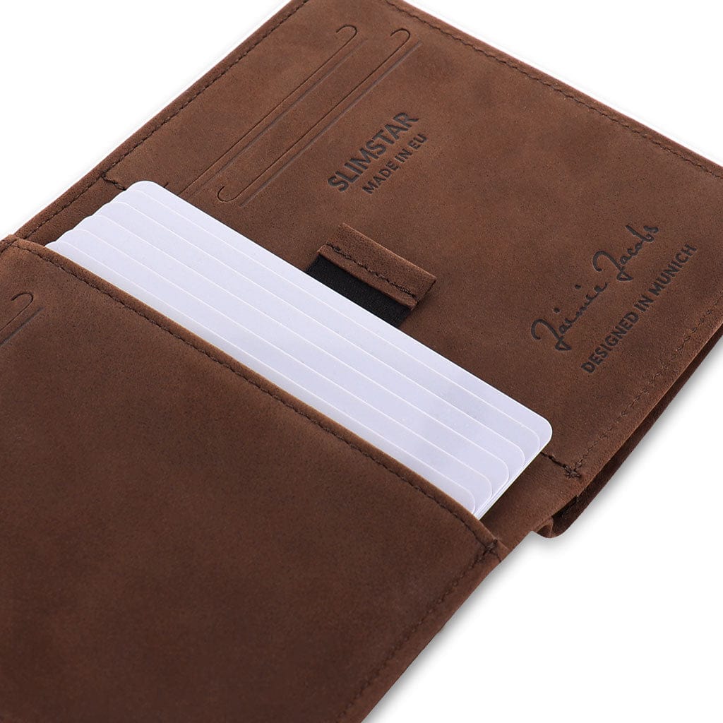 Jaimie Jacobs Geldbeutel Portemonnaie Slimstar - slim wallet with large coin pocket Slimstar slim wallet with big coin pocket