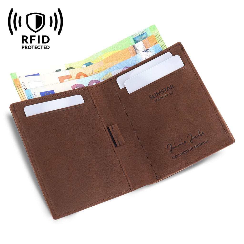 Jaimie Jacobs Geldbeutel Portemonnaie Slimstar - slim wallet with large coin pocket Slimstar slim wallet with big coin pocket