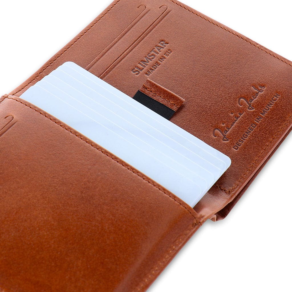 Jaimie Jacobs Geldbeutel Portemonnaie Slimstar - slim wallet with large coin pocket Slimstar slim wallet with big coin pocket