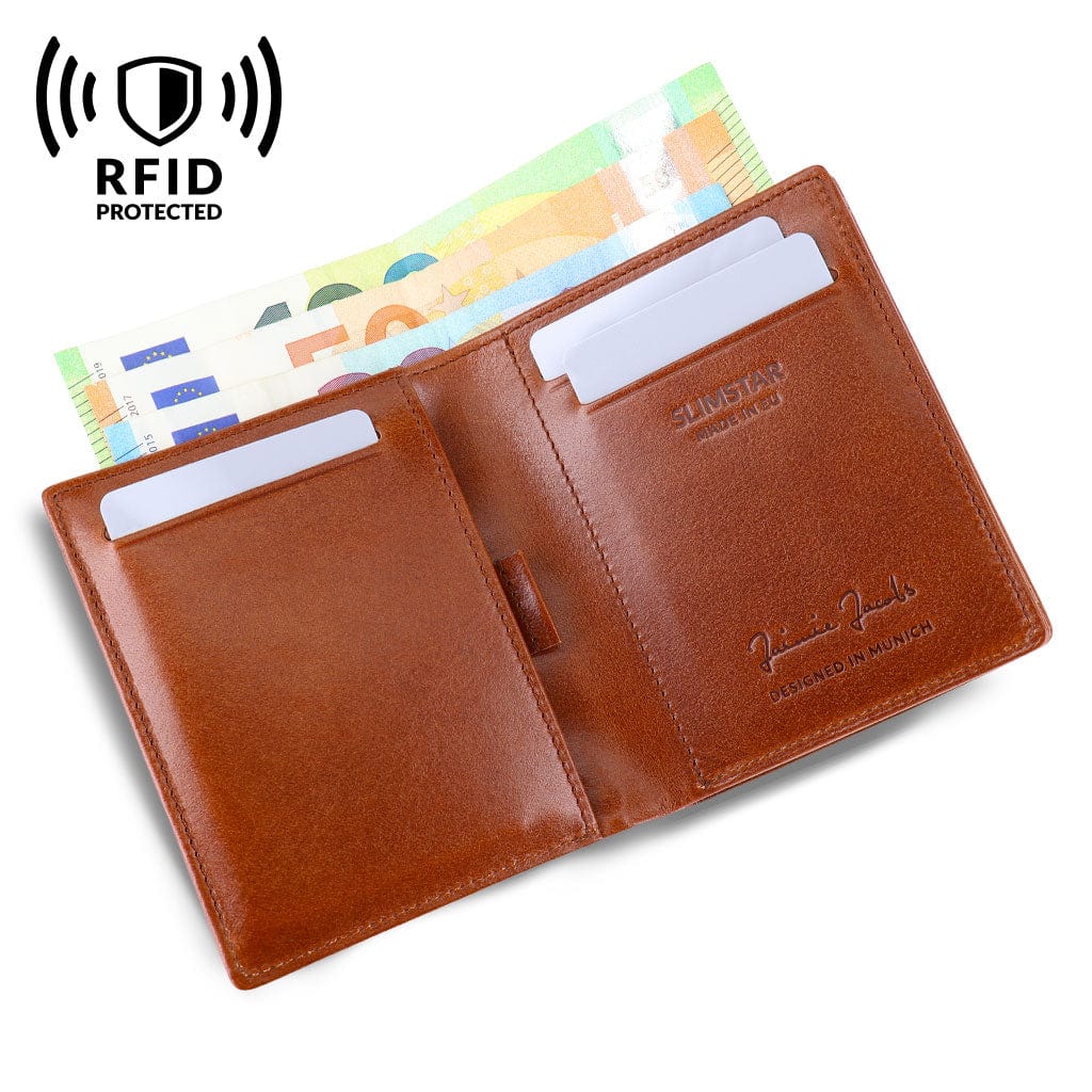 Jaimie Jacobs Geldbeutel Portemonnaie Slimstar - slim wallet with large coin pocket Slimstar slim wallet with big coin pocket