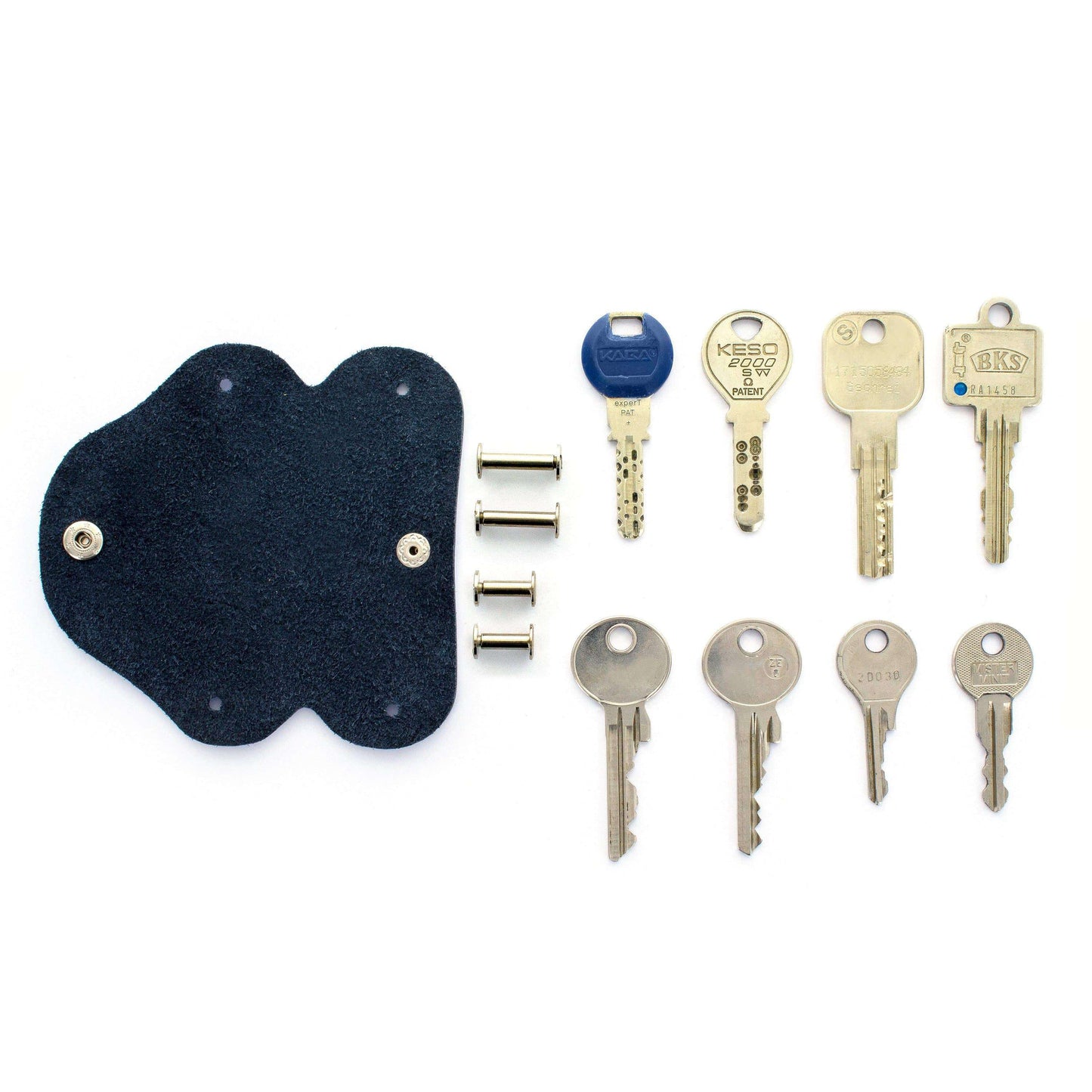 Jaimie Jacobs Schlüsseletui Leder Key Boy - Key Organizer Key Boy Smart Key Organizer Leather