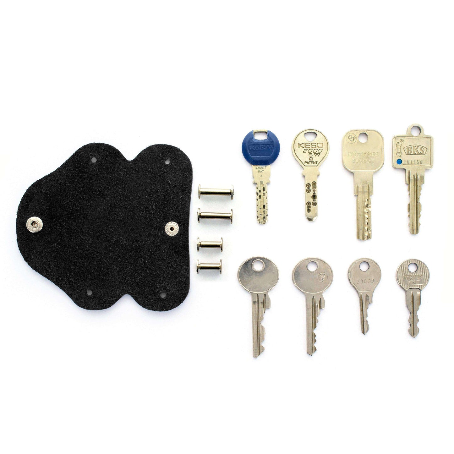 Jaimie Jacobs Schlüsseletui Leder Key Boy - Key Organizer Key Boy Smart Key Organizer Leather