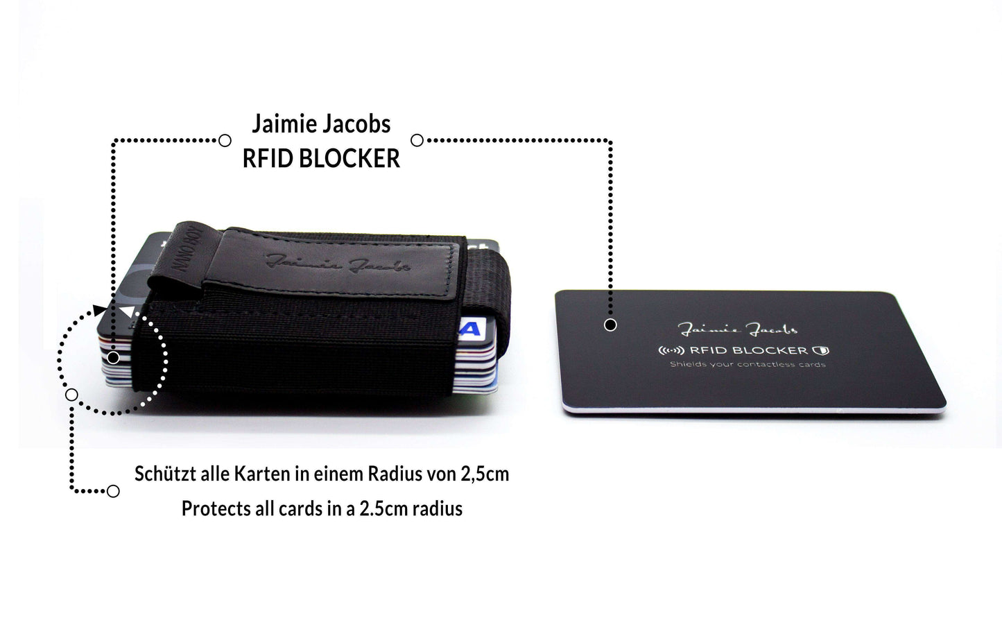 Jaimie Jacobs RFID protection card jamy jamie jami jakobs